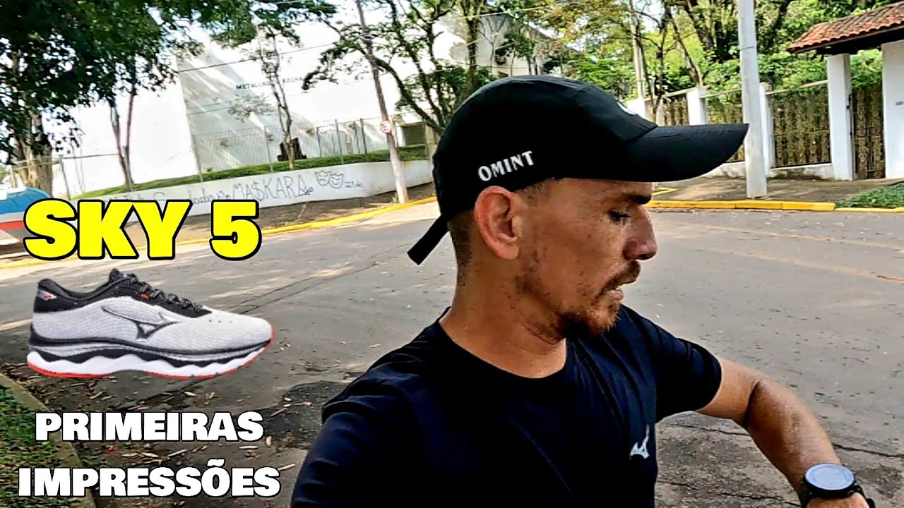 TESTANDO MIZUNO WAVE SKY 5
