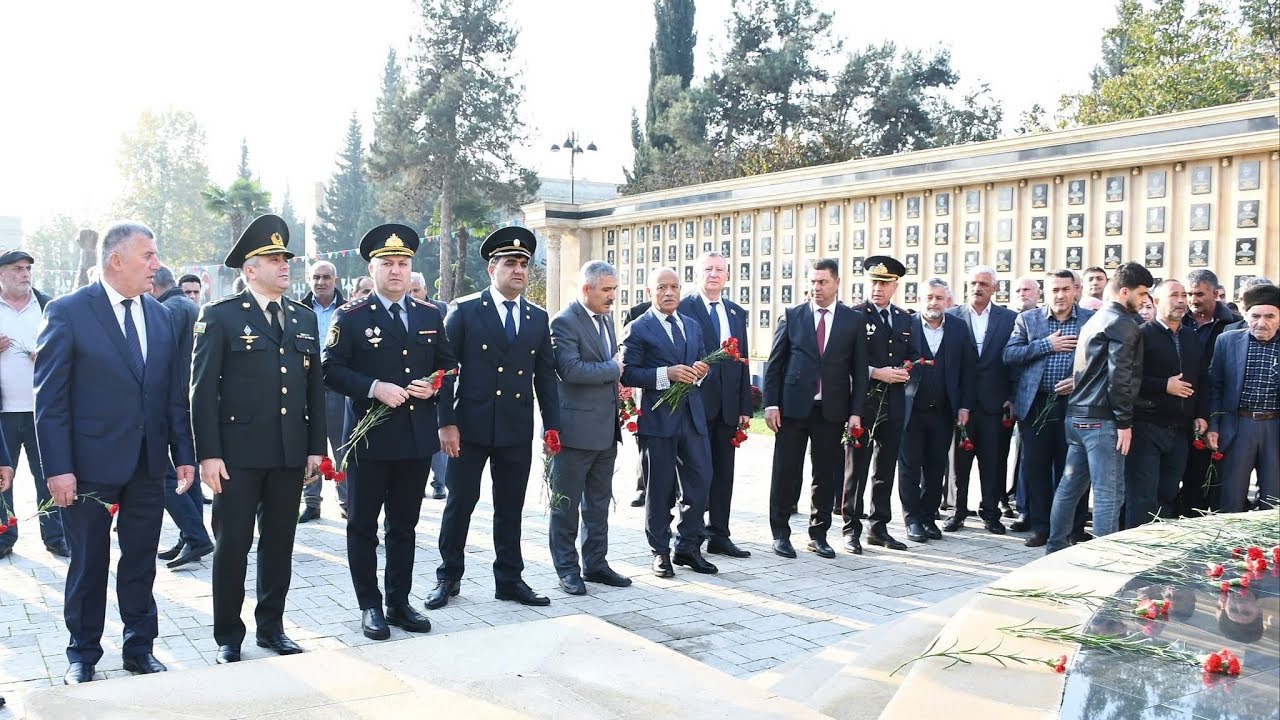 Masallıda 8 Noyabr Zefer Günü Şəhidlər Abidəsi Ziyarət Olundu 