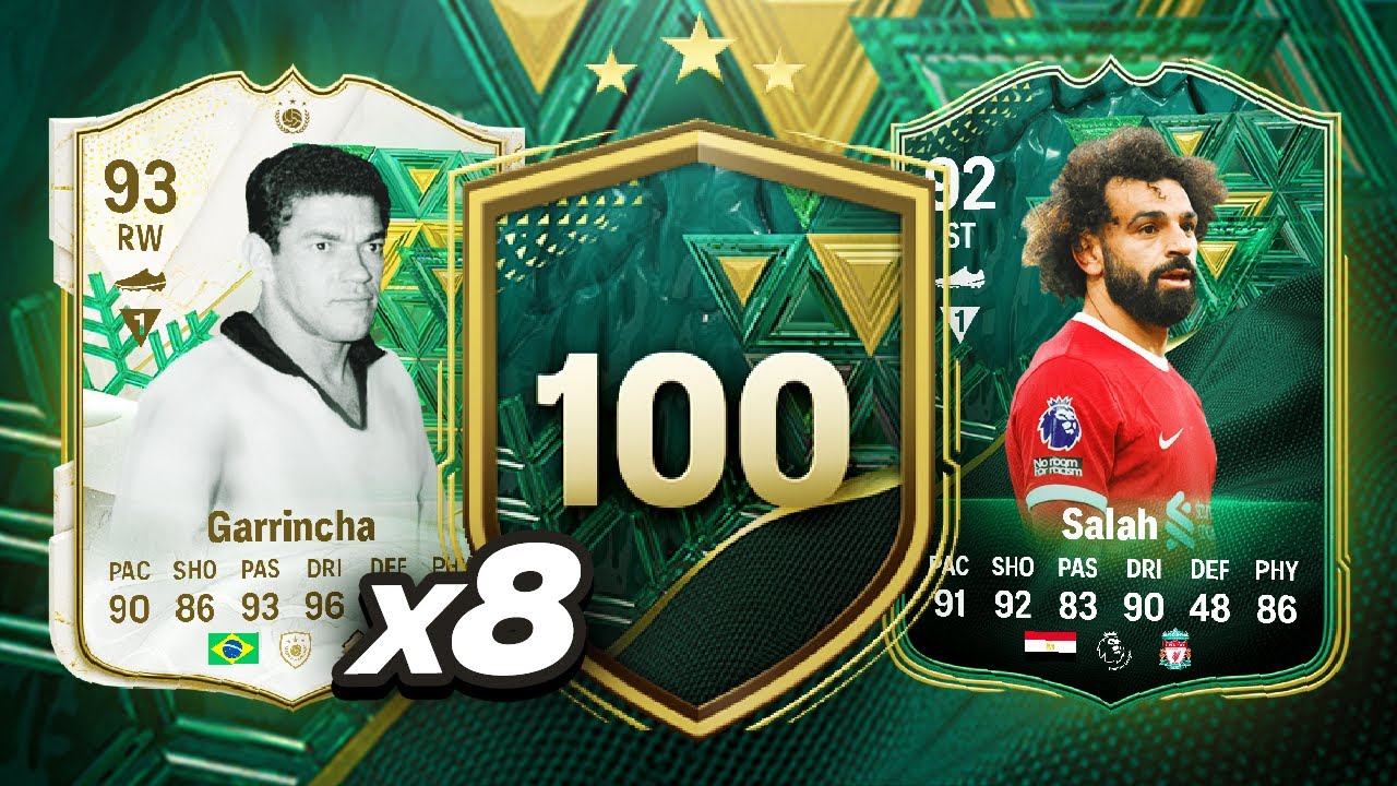 8x WINTER WILDCARD 100 UPGRADE SBC PACKS! EAFC 24 Ultimate Team