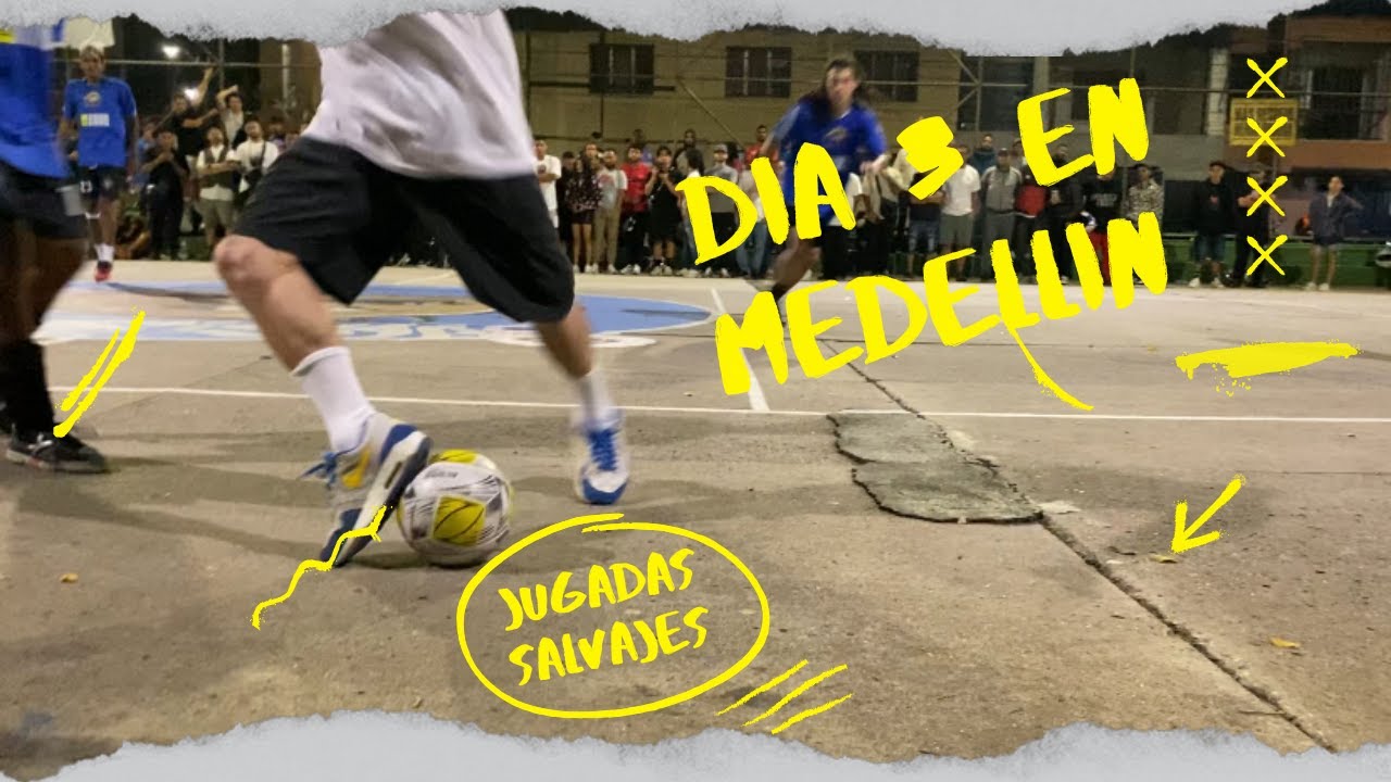 Futbol, Futbol y mas... Calle (Dia 3) en Medellin | Vlog
