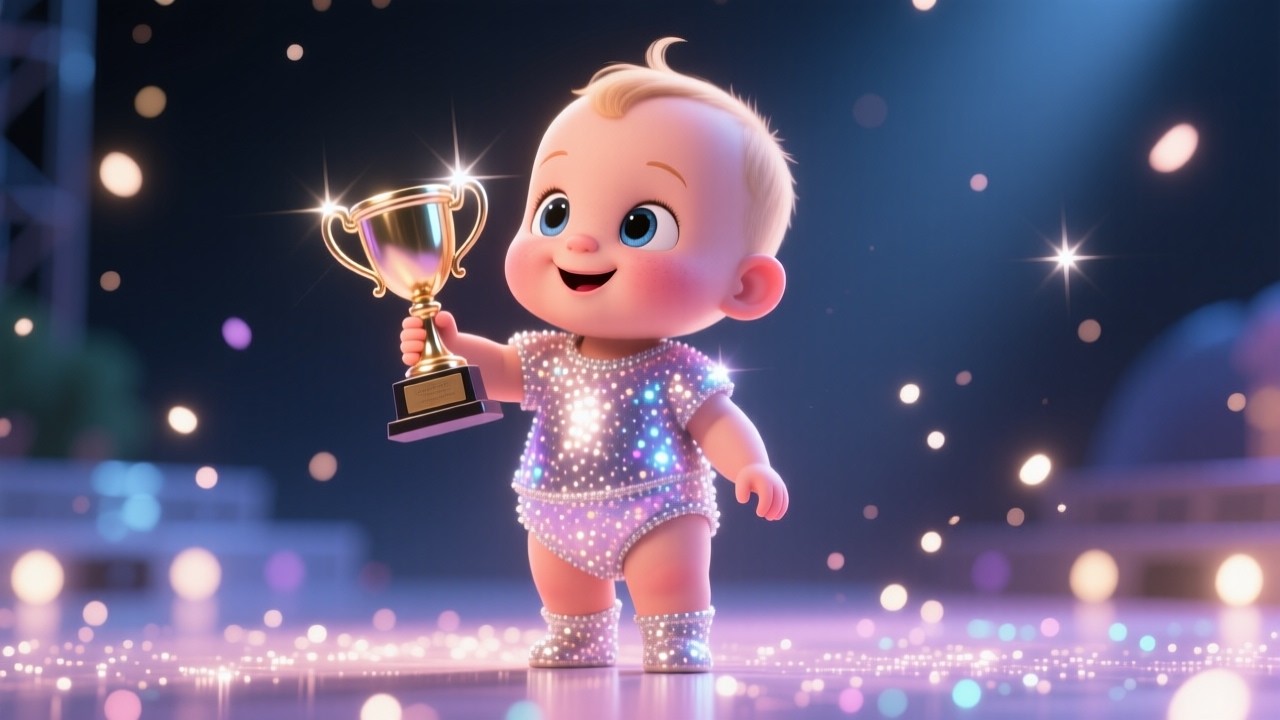 Baby Champion Ceremony 🏆👶 | Kids Celebration Song | Little Winners Award Show Rhyme