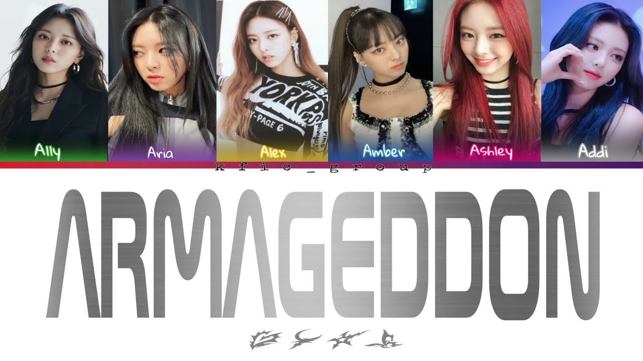 MY GIRL GROUP (6 MEMBERS) - ARMAGEDDON (AESPA)