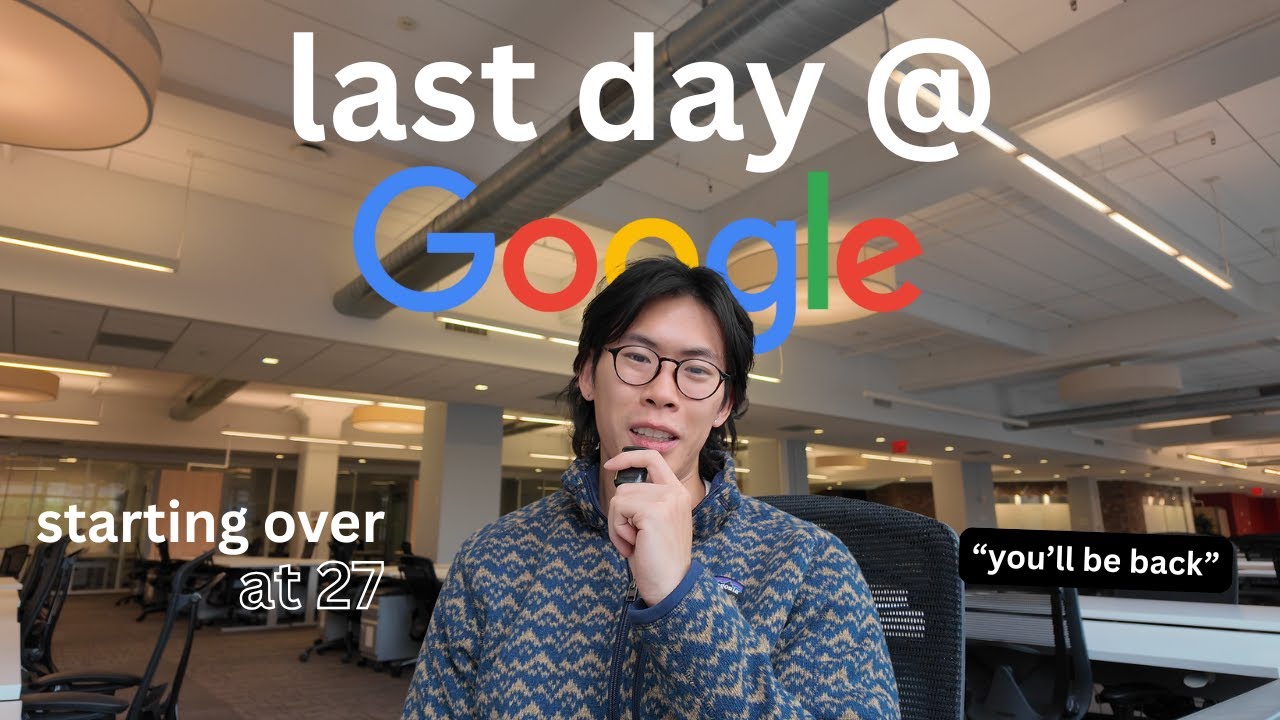 Why I Left My Software Engineering Job at Google at 27