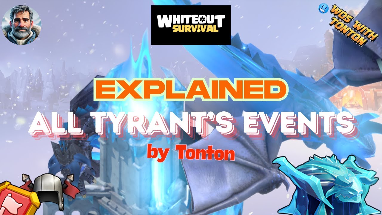 ВСЕ СОБЫТИЯ в подготовительной фазе Frostdragon Tyrant ОБЪЯСНЕНЫ Выживание в снежной буре с Тонтоном