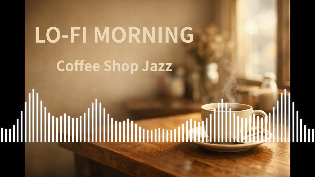LO-FI MORNING ☕ Coffee Shop Jazz for Study, Focus & a Gentle Start