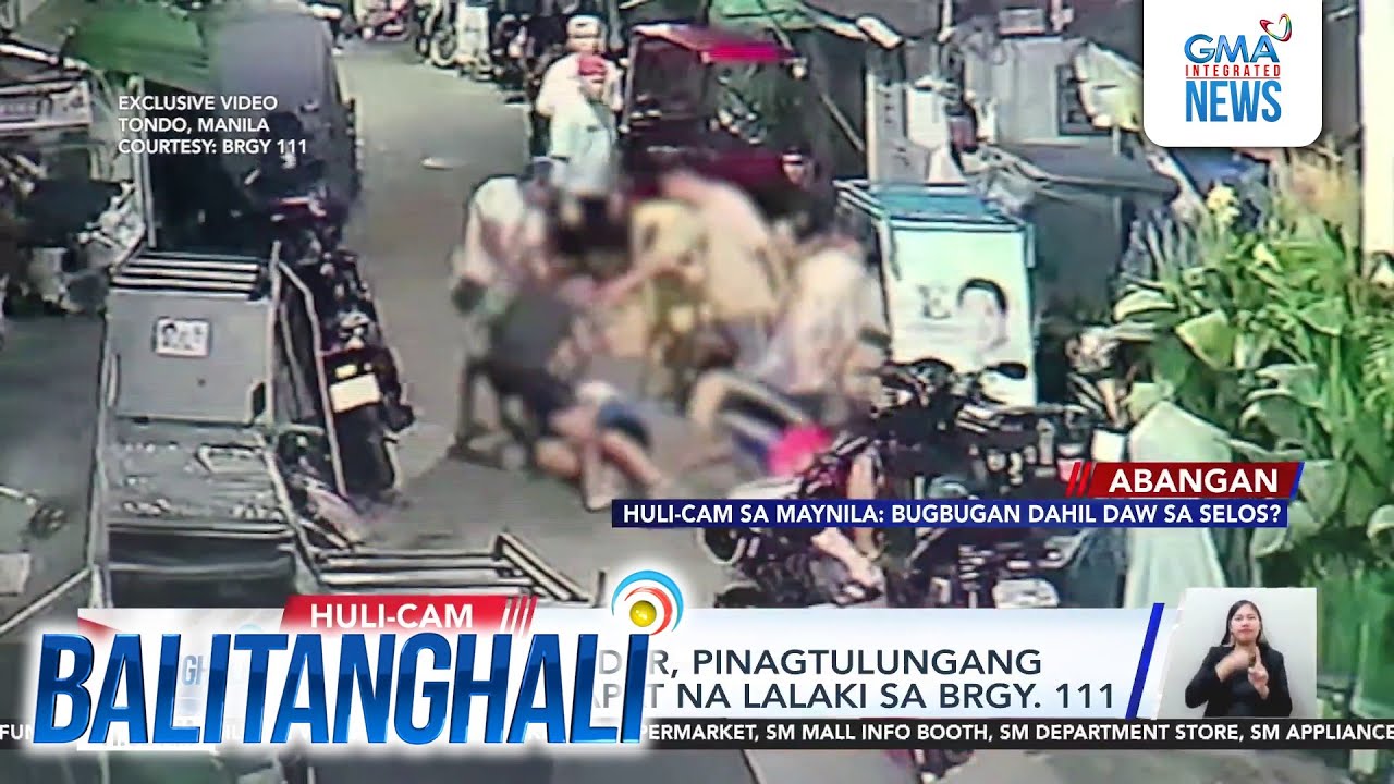 Speeding rider mauled by four men in Tondo, Manila | Balitanghali