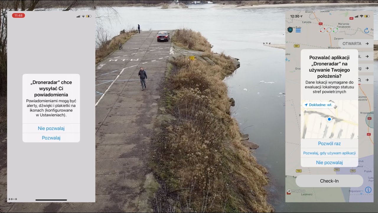 Instrukcja latania dronem w zgodzie z nowymi przepisami i aplikacją Droneradar