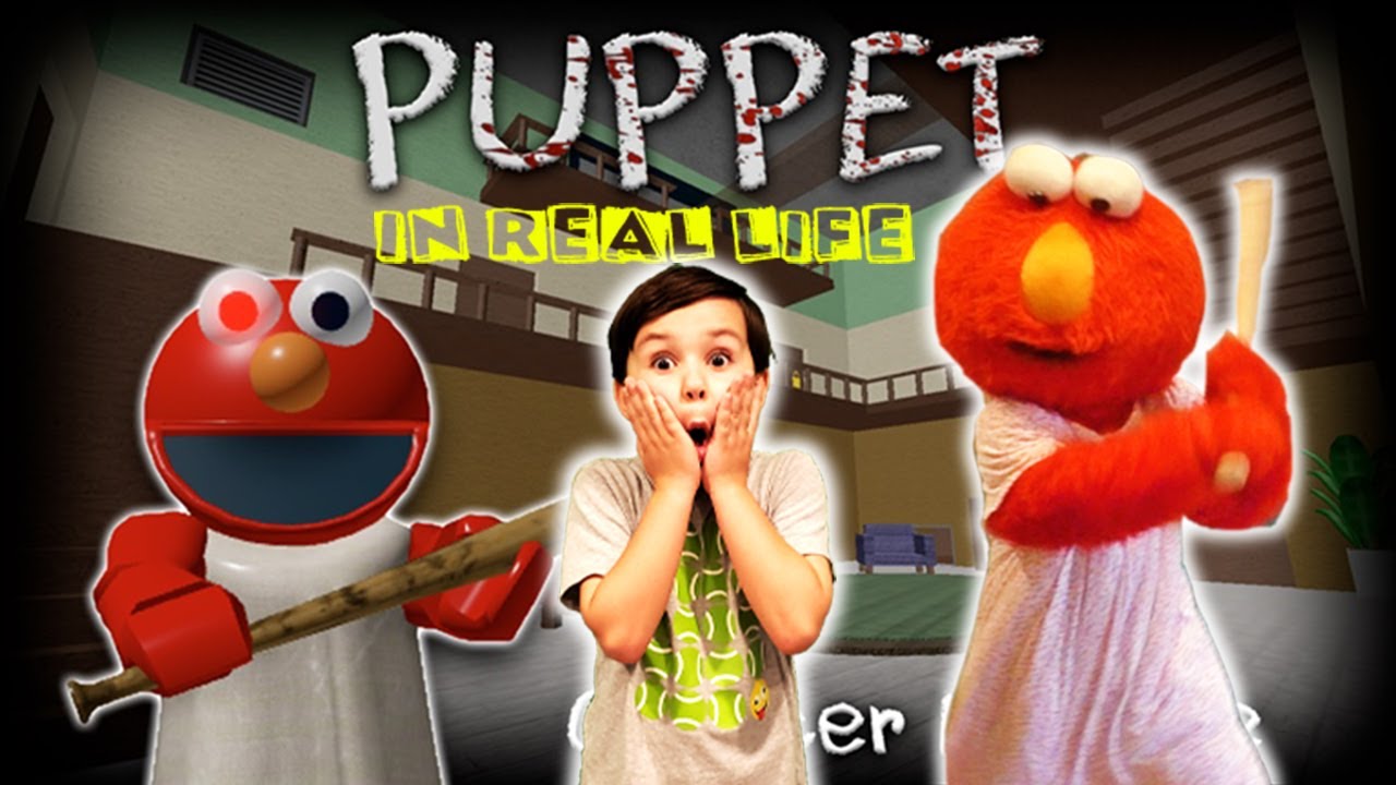 Roblox Puppet in Real Life Skit - Piggy has a Puppet