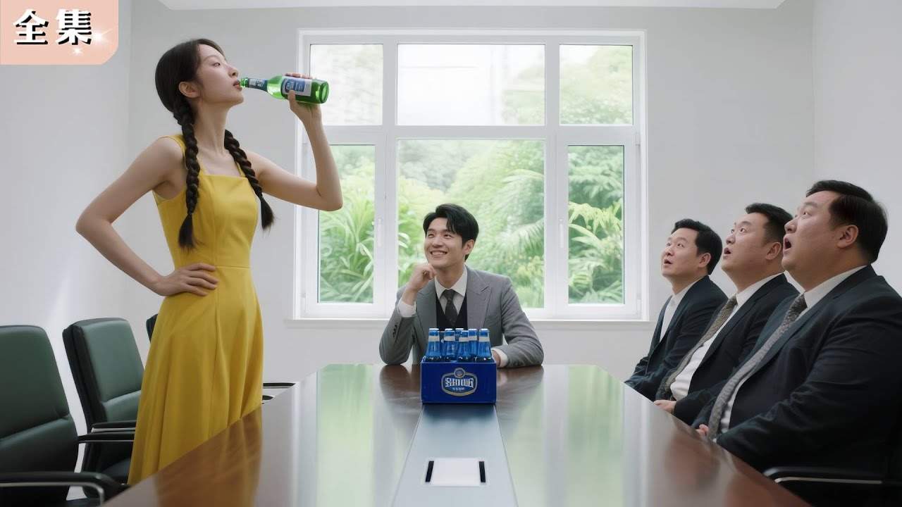 總裁因酒精過敏開除17位秘書，沒想到這瘋女孩面試時豪飲20瓶啤酒，竟讓他一眼淪陷！#總裁 #甜寵 #閃婚