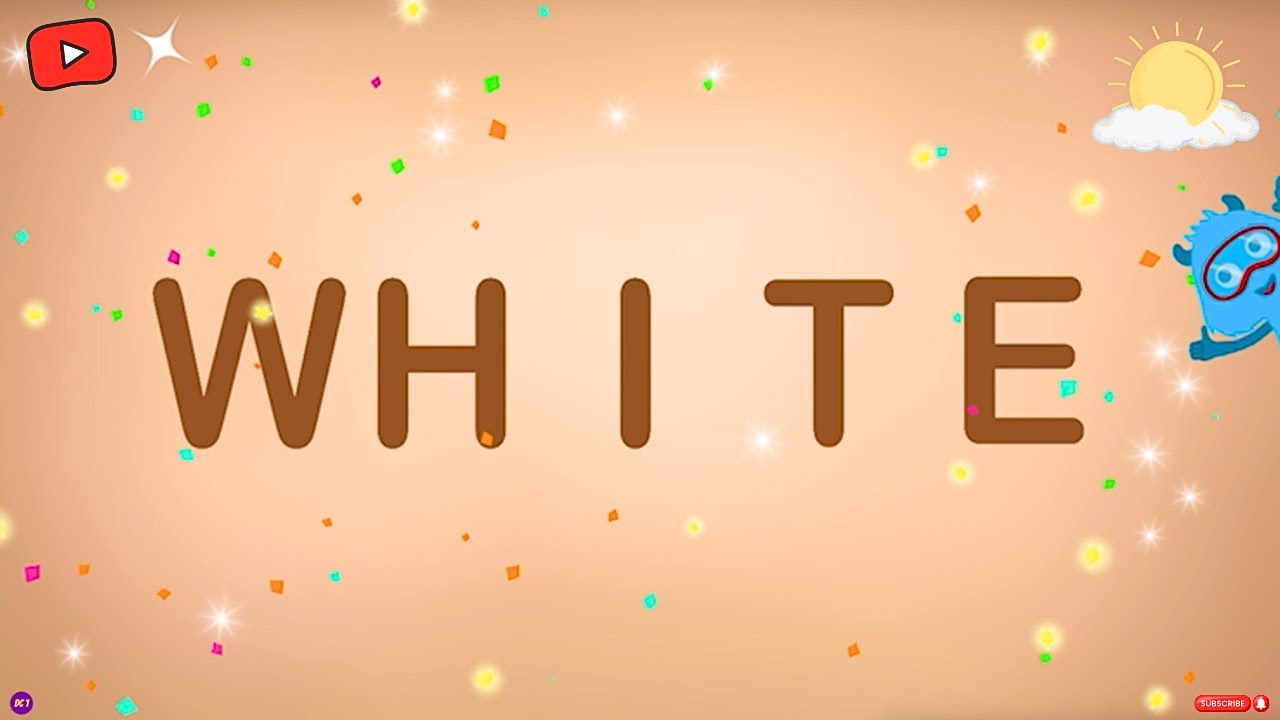 🌈🔠 Spelling Made Fun: Learn to Spell WHITE! Exciting Colorful Journey for Kids! 🎉