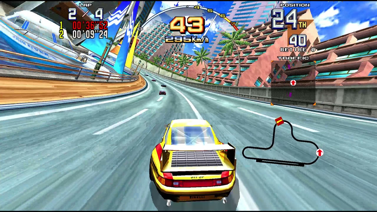 Scud Race aka Sega Super GT [Gameplay] - Supermodel 3 Emulation ★ r862