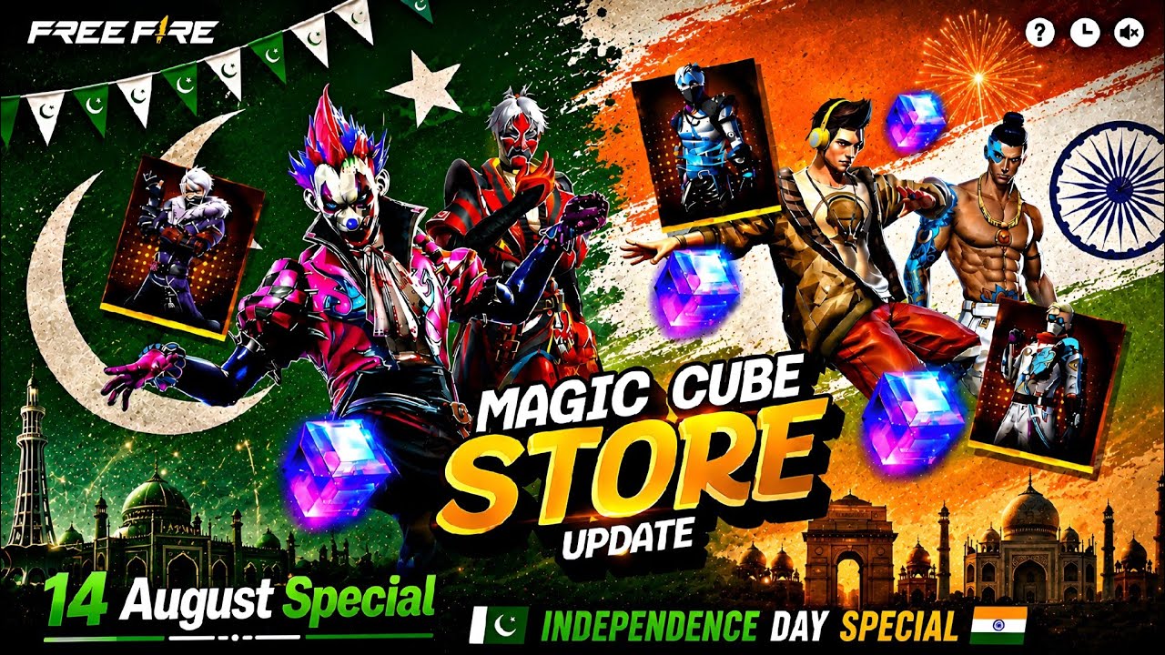 Independence day special Magic Cube Store update 🔥😱 | next magic cube store update  | ff new event 