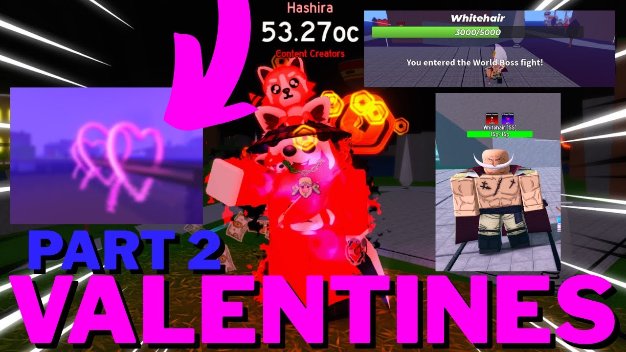 🔴LIVE!!🔴VALENTINES💘PART 2 UPDATE IN ANIME FIGHTING SIMULATOR ENDLESS!! (AFSE)🔴