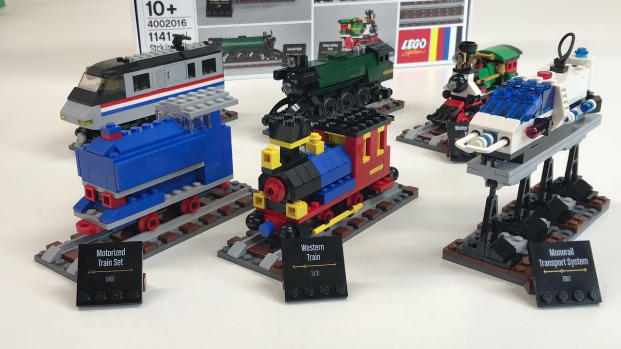 LEGO Train 4002016 50 Years On Track Employee 2016 Gift Set