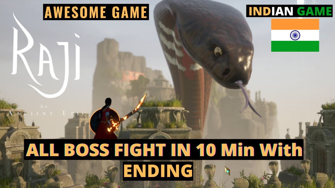 Raji An Ancient Epic Gameplay | All Boss Fights | Ending.