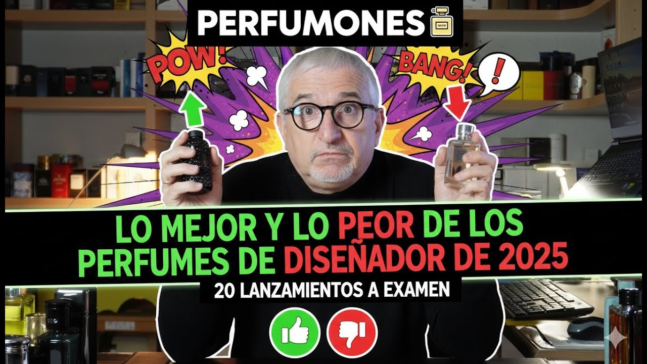 Lo MEJOR y Lo PEOR de los Perfumes de Diseñador 2025: 20 Lanzamientos a EXAMEN