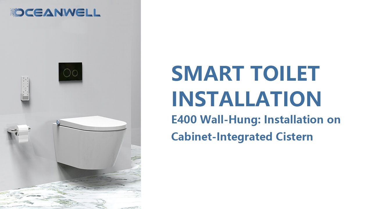 Oceanwell E400 Smart Toilet Installation | Product Actual-shot Video