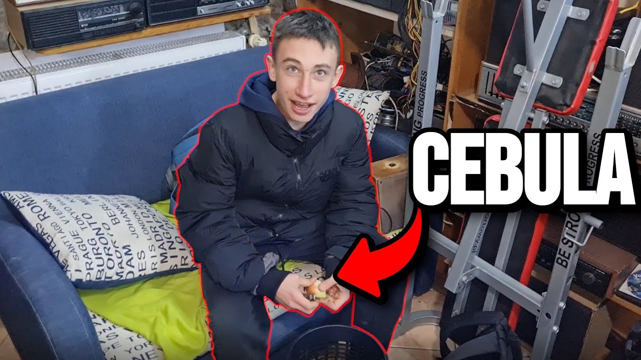 KROSS PĘKŁ, Anal je cebulę - Dzień z Monszim - [25]