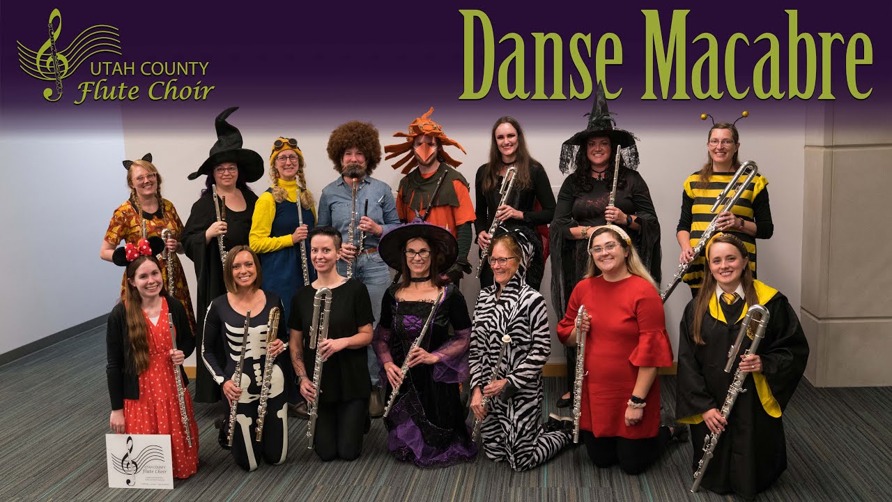 DANSE MACABRE | Utah County Flute Choir at Springville Library