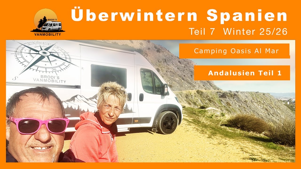 Andalusien Teil 1 ⎯Camper-Abenteuer & überwintern in Spanien ⎮Mazarron → Vera 4K