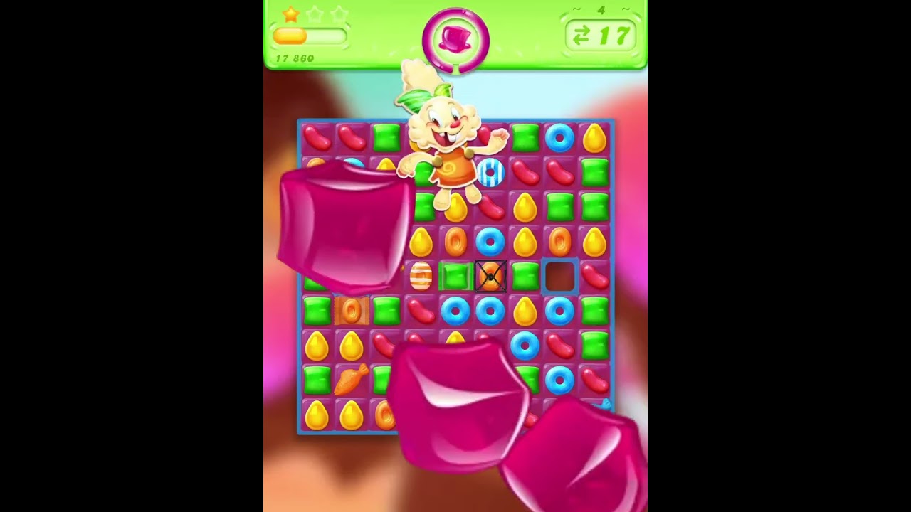Candy Crush Jelly Saga: уровни с 1 по 7