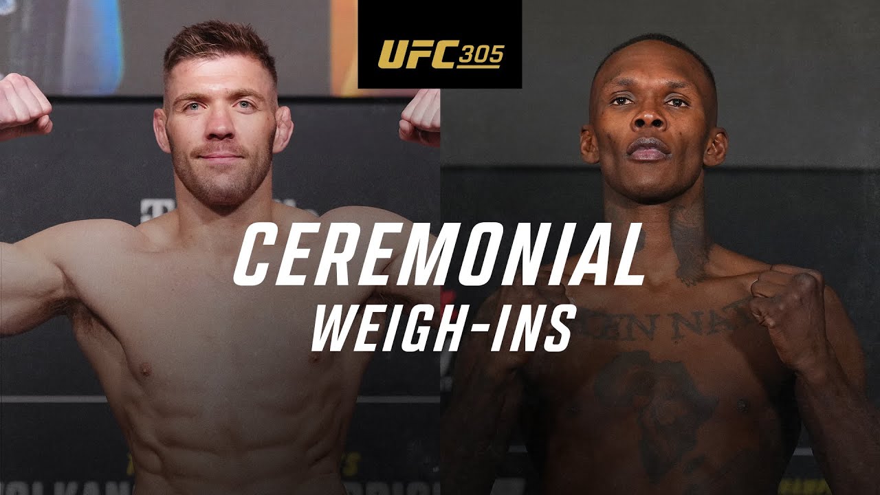 UFC 305: Торжественное взвешивание