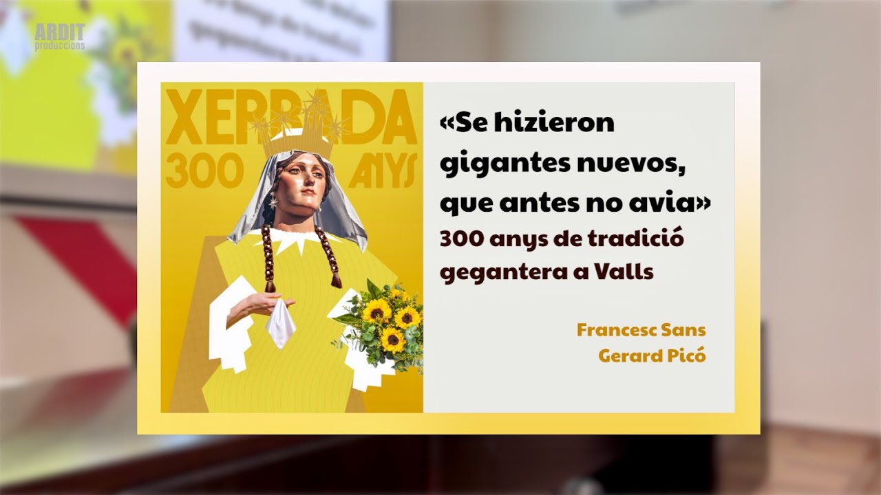 300 ANYS GEGANTS, Xerrada &ldquo;Se hizieron gigantes nuevos, que antes no avia