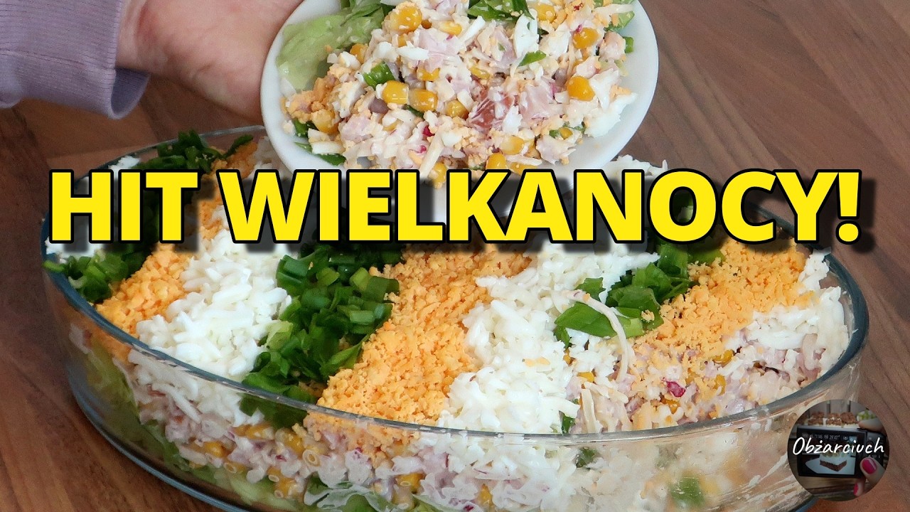 Jadalna Pisanka na st&oacute;ł! 🥚 Prosta i pyszna sałatka na Wielkanoc