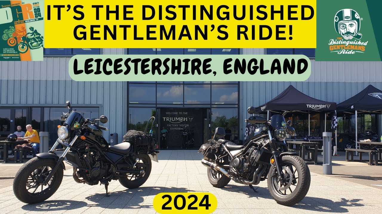 MASSIVE BIKE TURN OUT!  DISTINGUISHED GENTLEMAN'S RIDE 2024