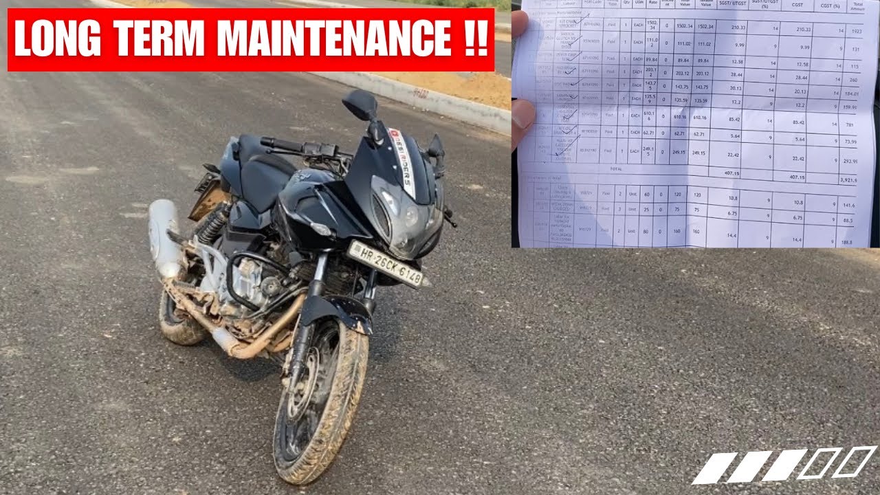 Pulsar 220f maintenance cost after 34k Kms😭🥵 || मोटा खर्चा🤯 || NO CLICKBAIT❌