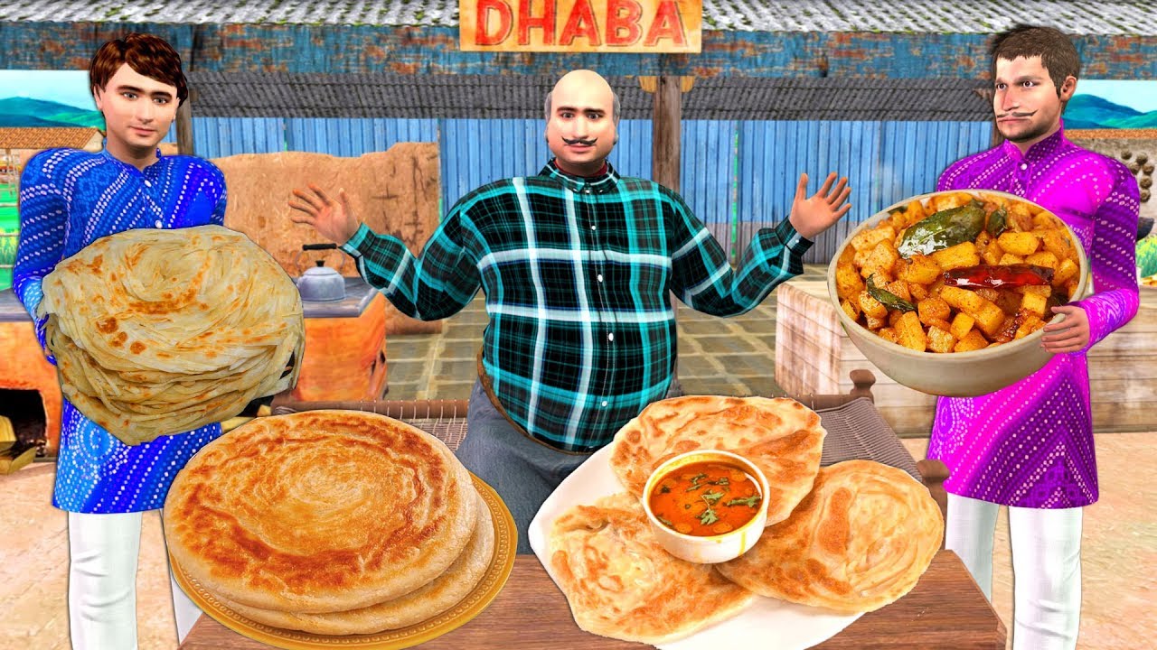 ढाबा पराठा आलू सब्ज़ी हिंदी कहानियां Hindi Kahaniya