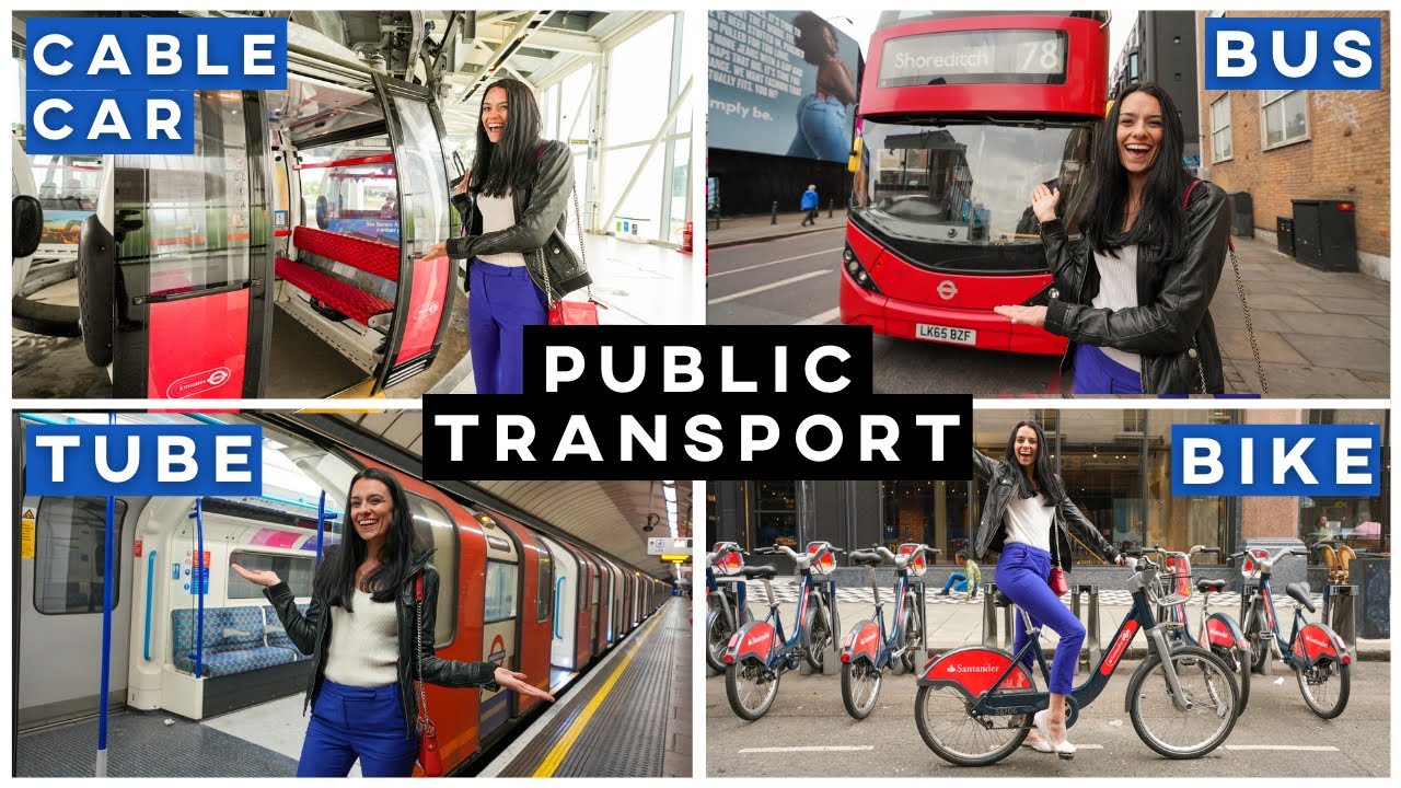 What to know about every public transport in London 🚇 Train vs boat vs bike vs cable Car