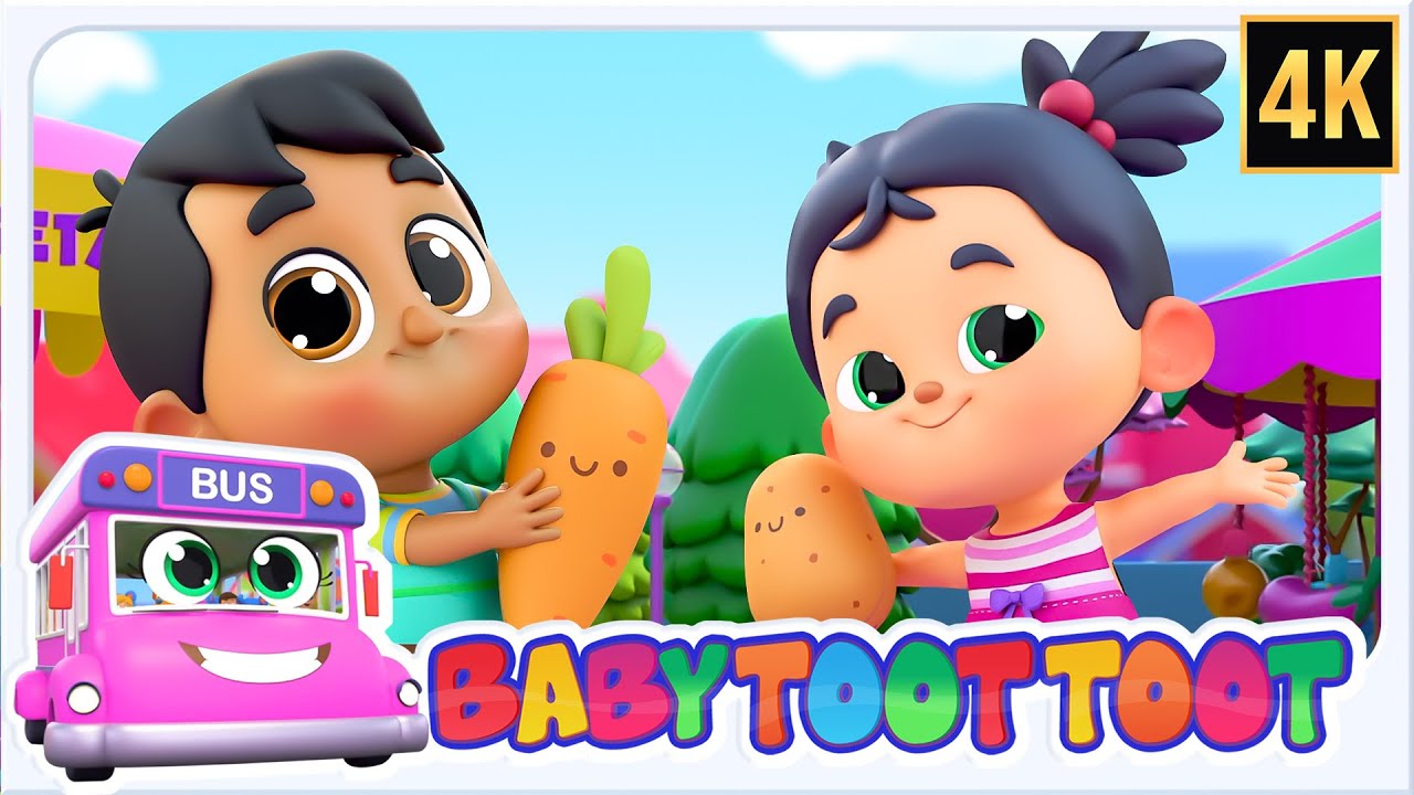 Chanson sur les légumes, comptine et chansons pour bébés pour les enfants