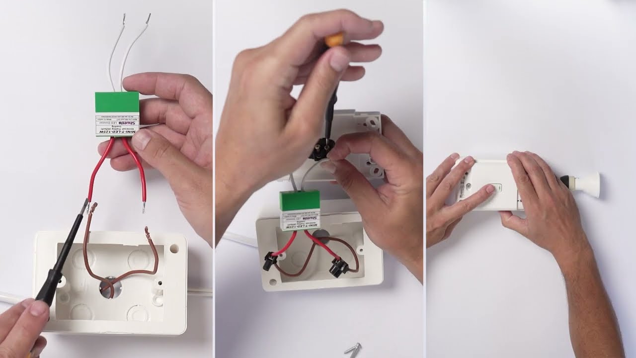 Shuttle Bell-Press Dimmer Module Installation