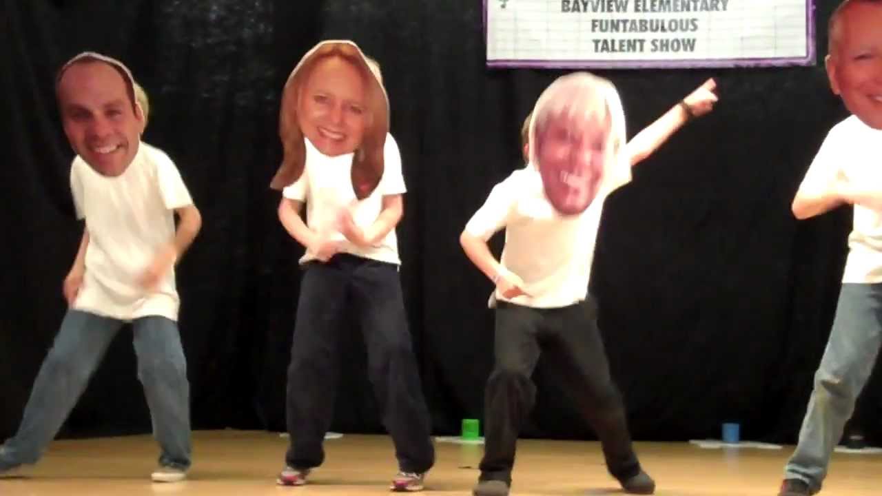 Bayview Elementary School Talent Show - Dancing Bobble Heads