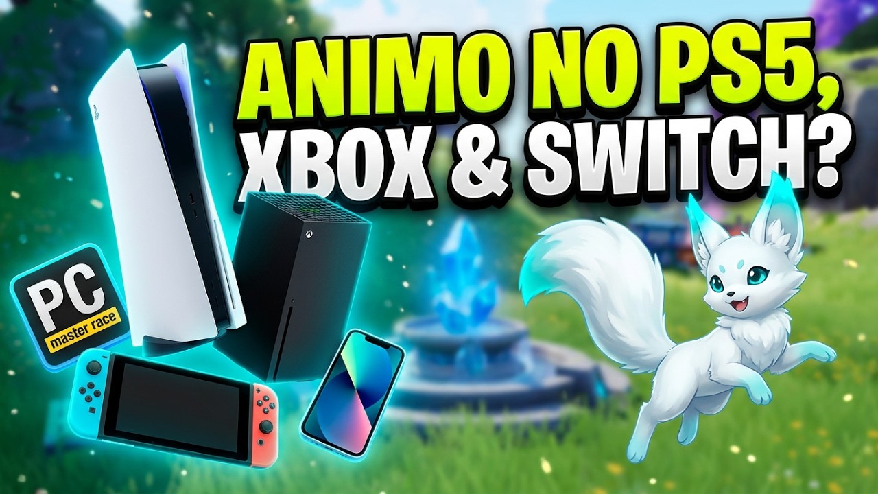 Aniimo tem Pra Playstation 5 Xbox Series X S e Nintendo Switch