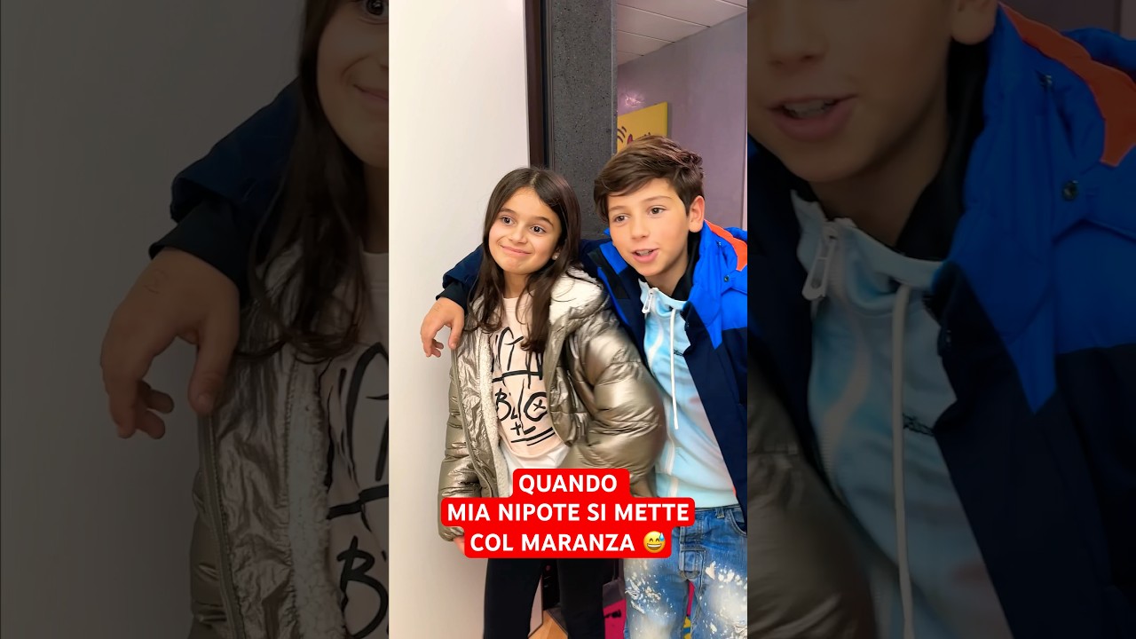 QUANDO MIA NIPOTE SI METTE COL MARANZA 😎😅 - iPantellas