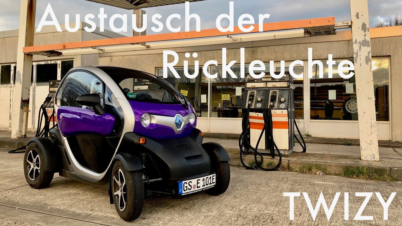 TWIZY | Austausch der Rückleuchte