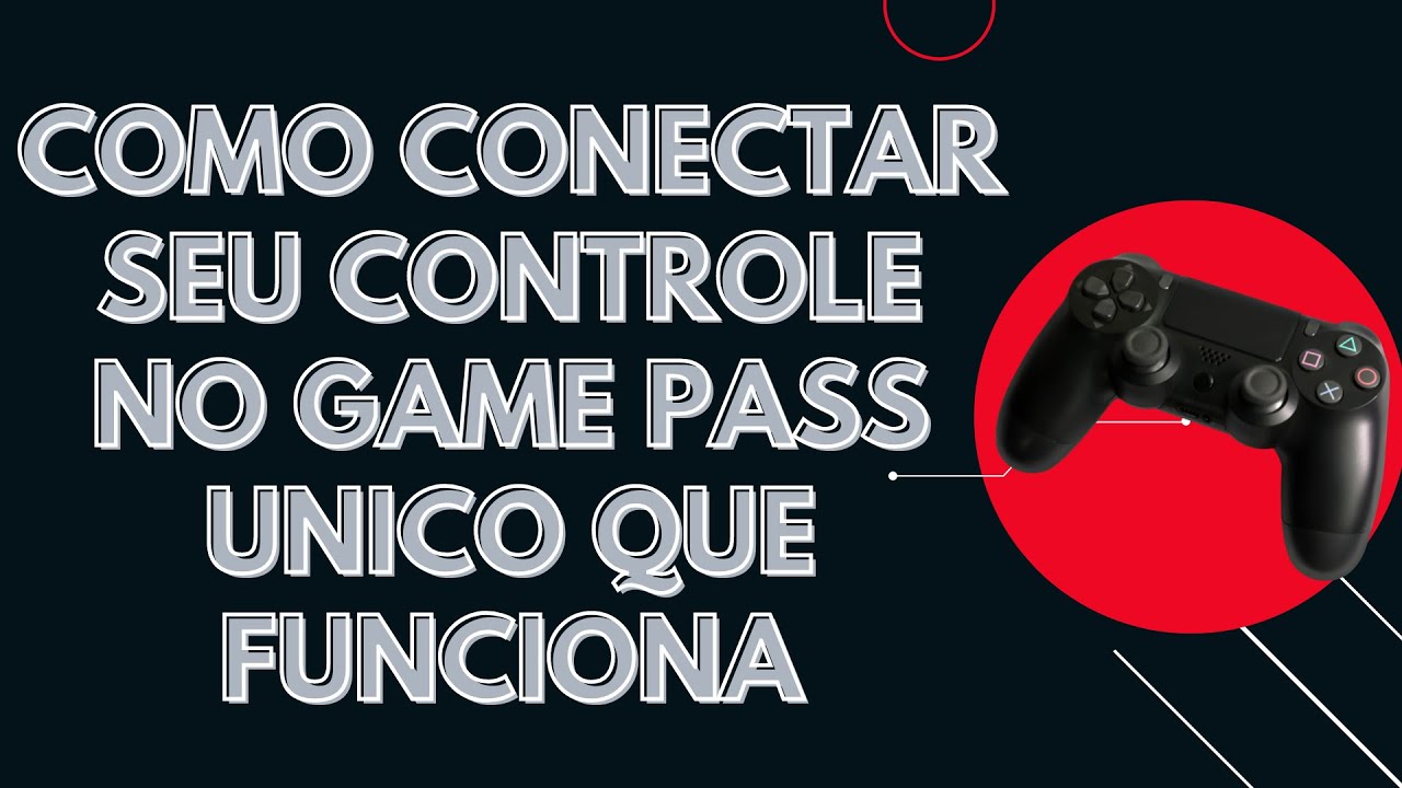 COMO CONECTAR SEU CONTROLE DO PS4 NO GAME PASSA METODO INFALÍVEL (ATUALIZADO 2023)