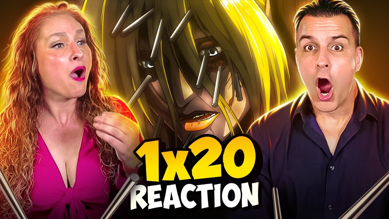 Female Titan’s Terrifying Scream 😱 | ATTACK ON TITAN ep 20 Reaction!