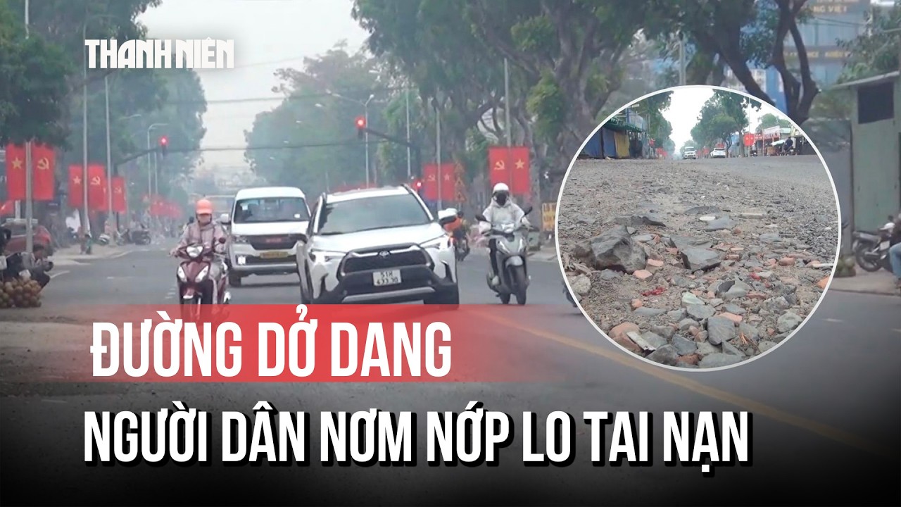 Hơn 100 mét đường dang dở thành “bẫy” giao thông tại khu dân cư Vĩnh Lộc