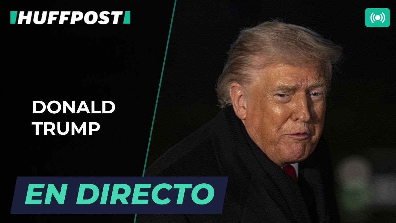 DIRECTO | Donald TRUMP llega al FORO de DAVOS | El HuffPost