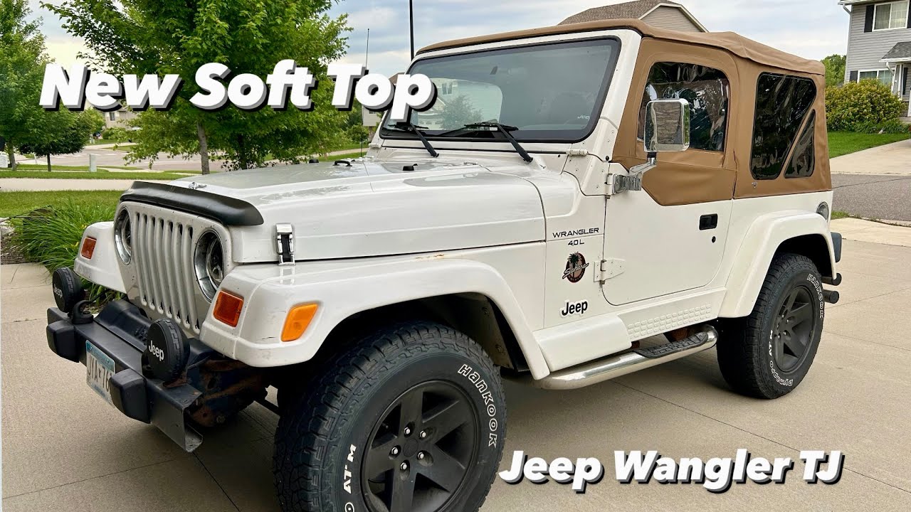 New Soft Top Jeep Wrangler TJ