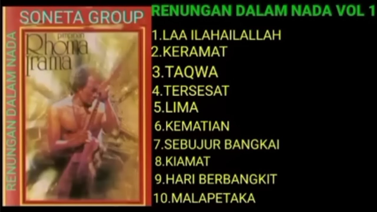 Lagu Rhoma Irama & Soneta Grup Renungan Dalam Nada Vol. 1 || Kumpulan Lagu-lagu Religi Rhoma Irama