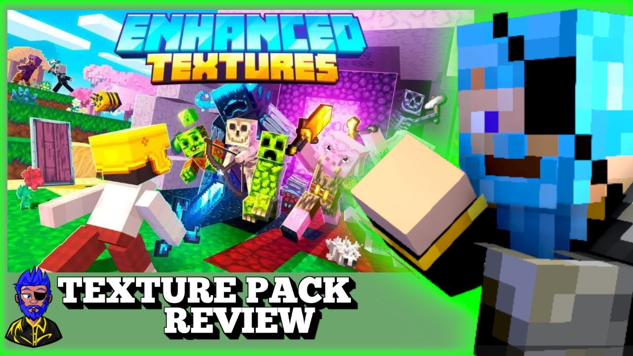 Enhanced Textures Texture Pack Review &brvbar; Daz Man Minecraft Texture Pack Review &brvbar; Minecraft Bedrock