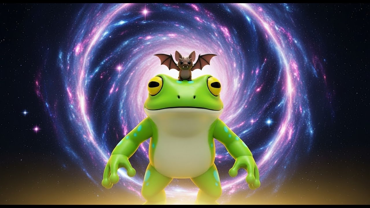 Roblox frogge with bat, don’t wake me up 🤫🦇