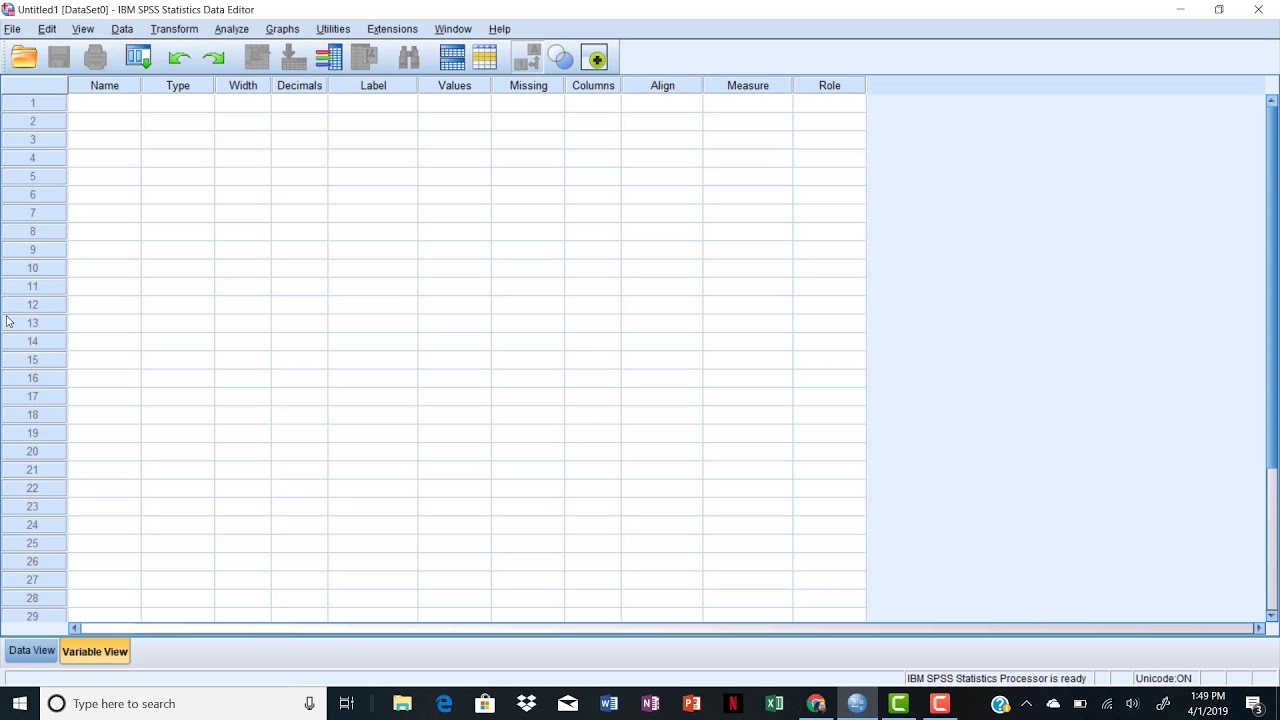 SPSS - Chi Square - Adding Variables