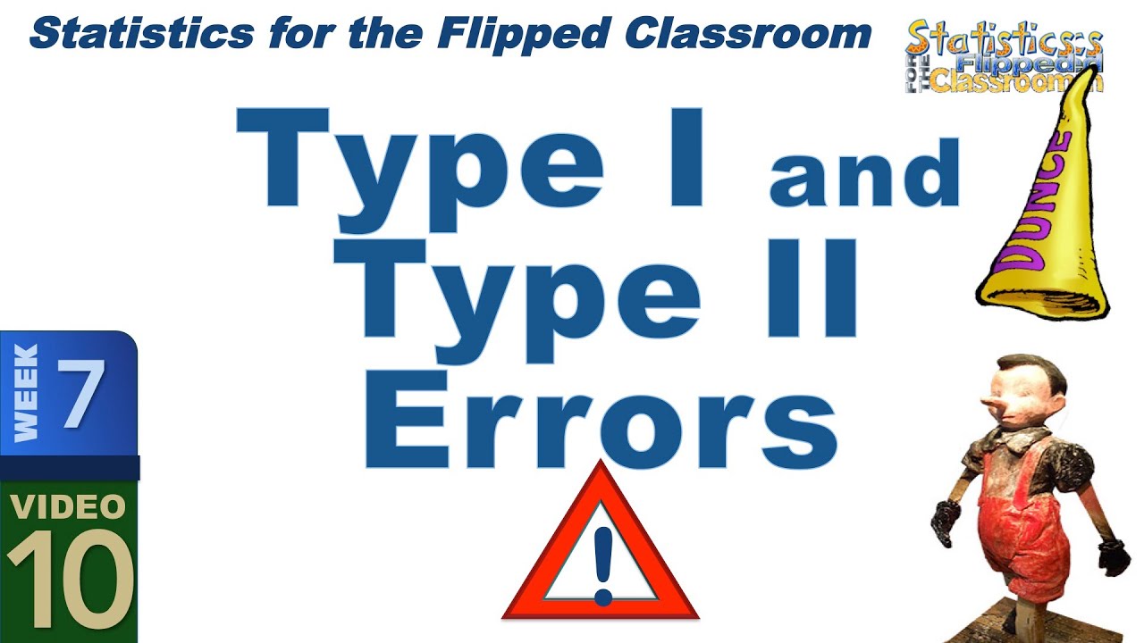 Ошибки типа I и типа II – ошибки в принятии статистических решений (7-10)