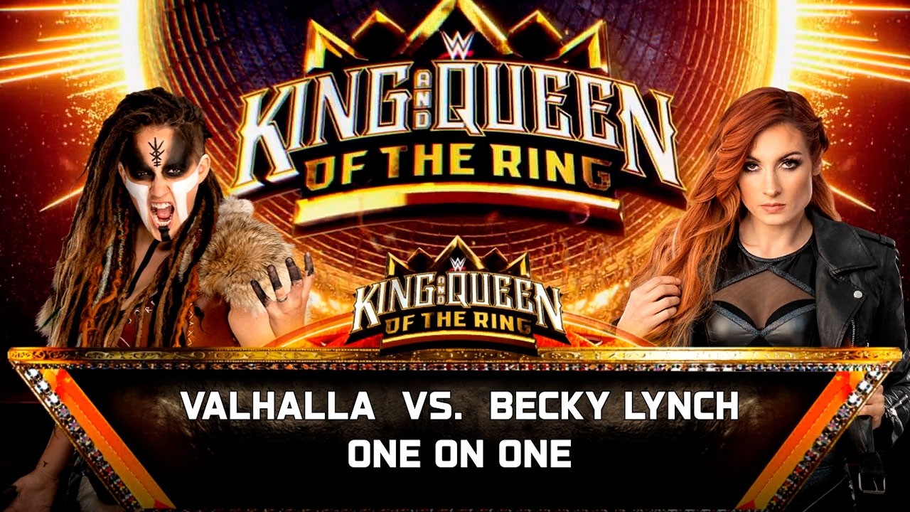 Valhalla VS Beckyy Lynch - Queen of the Ring - WWE 2K25 #45