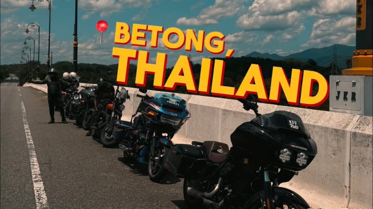 SINGAPORE TO THAILAND UNDER 9 HOURS?! | SUNRISE RIDE | HARLEY DAVIDSON ROAD GLIDE 